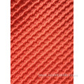 Thick air layer jaquard knit cloth fabric